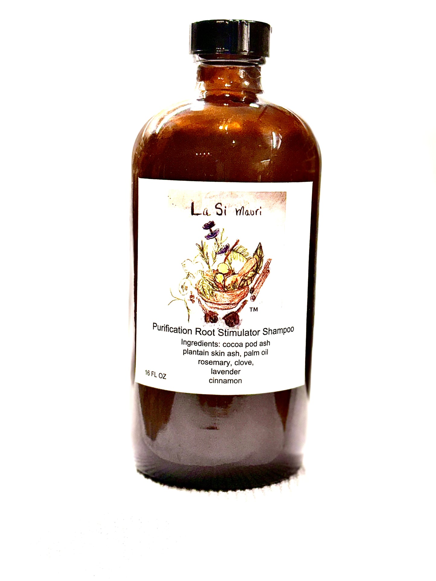 🍃La Si Mauri Purification Root Stimulator Shampoo 16 fl oz