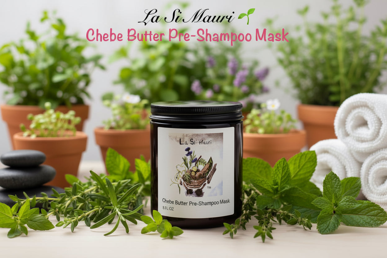 La Si Mauri Chebe Butter Pre-Shampoo Mask-8 fl oz