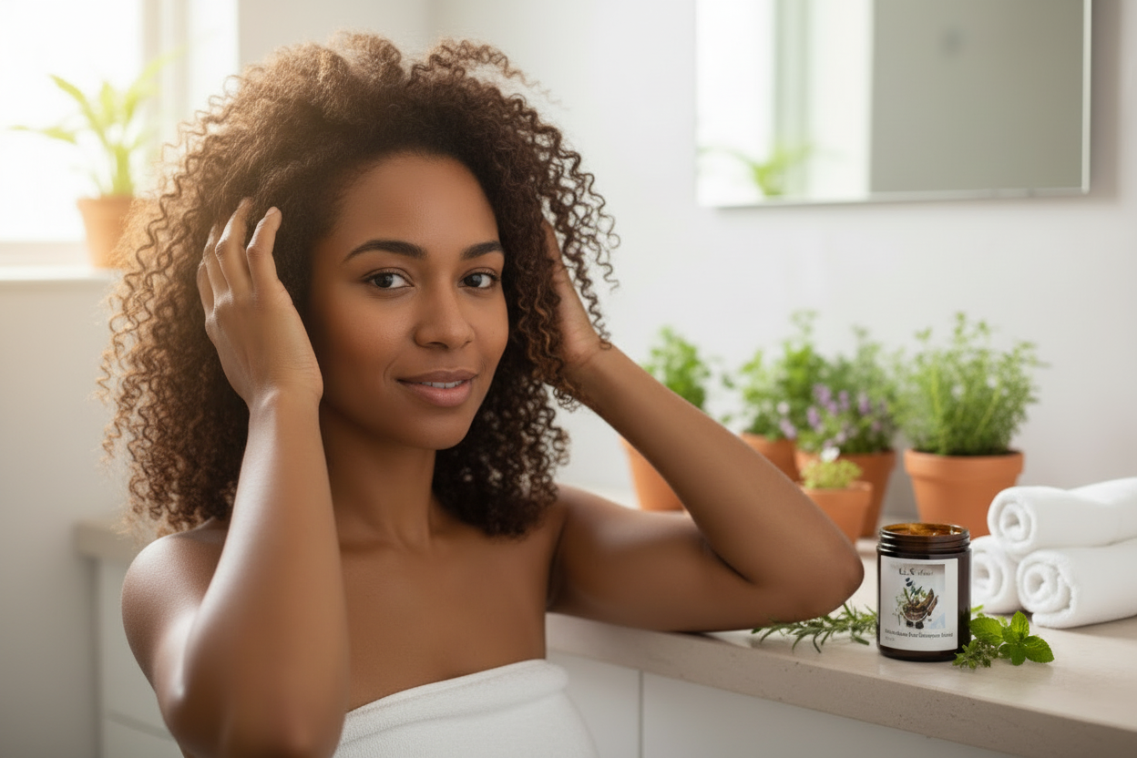 La Si Mauri Chebe Butter Pre-Shampoo Mask-8 fl oz