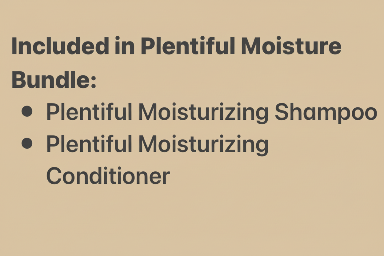La Si Mauri Plentiful Moisture Bundle